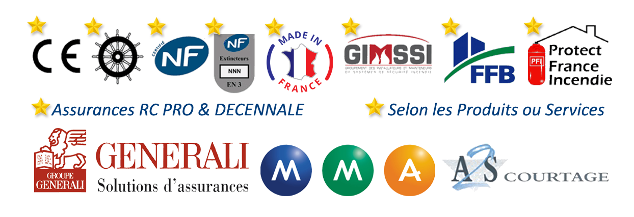 Bannière Certification PFI Incendie Service Paris